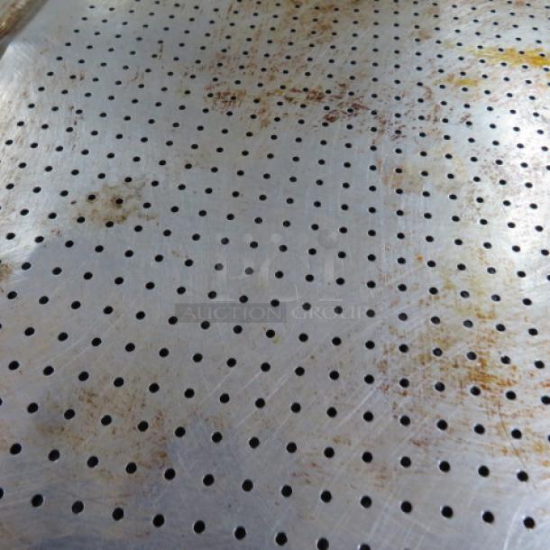 One Full Size Perforated Sheet Pan. - Image 2 of 2