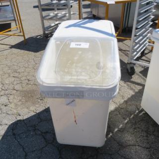 One Ingredient Bin On Casters.