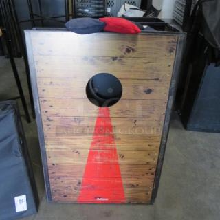 Go Sports Cornhole Boards In A Carry Bag.