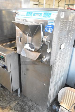 Carpigiani LB 202-G Stainless Steel Commercial Floor Style Air Cooled Batch Freezer. 208/230 Volts, 3 Phase.