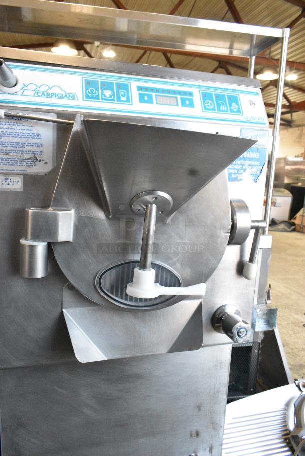 Carpigiani LB 202-G Stainless Steel Commercial Floor Style Air Cooled Batch Freezer. 208/230 Volts, 3 Phase. - Image 4 of 10