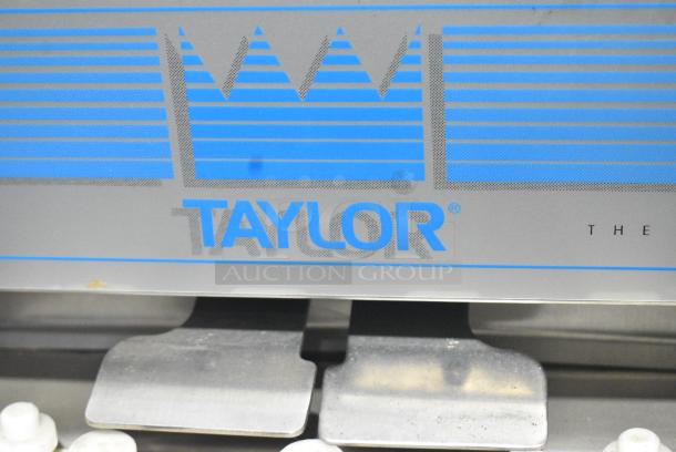 Taylor 338-33 Stainless Steel Commercial Countertop Water Cooled 2 Flavor w/ Twist Soft Serve Ice Cream Machine 208-230 Volts, 3 Phase. - Image 3 of 9