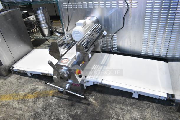 Estella 348DSC78 Metal Commercial Countertop Reversible Dough Sheeter. 110 Volts, 1 Phase. Tested and Working! - Image 1 of 8