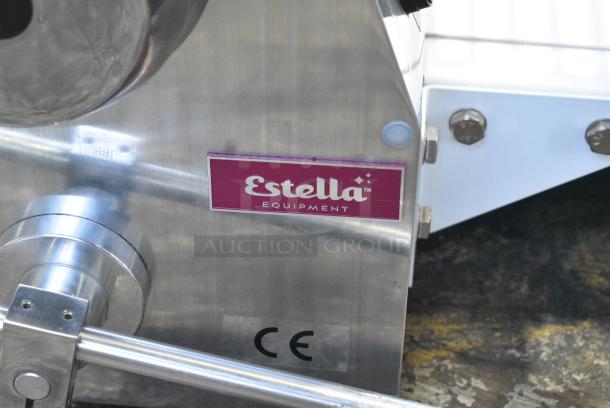 Estella 348DSC78 Metal Commercial Countertop Reversible Dough Sheeter. 110 Volts, 1 Phase. Tested and Working! - Image 3 of 8