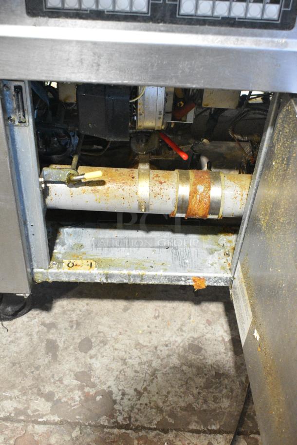 2019 Frymaster FPPH555CSC Stainless Steel Commercial Natural Gas Powered 5 Bay Deep Fat Fryer w/ Filtration System on Commercial Casters. 80,000 BTU. - Image 11 of 14
