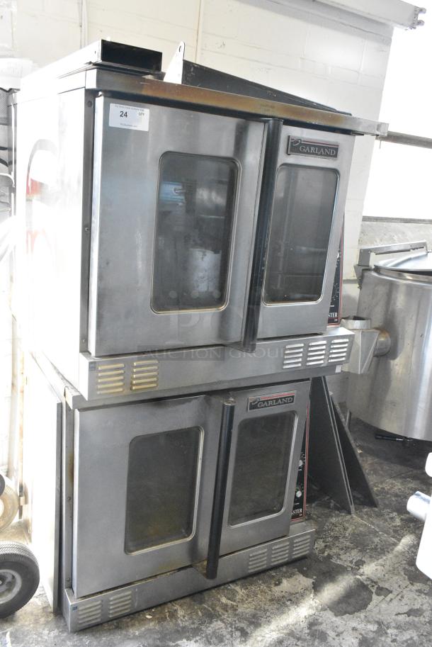 2 Garland Master 200 Stainless Steel Commercial Natural Gas Powered Full Size Convection Oven w/ View Through Doors, Metal Oven Racks and Thermostatic Controls. 2 Times Your Bid! - Image 1 of 11