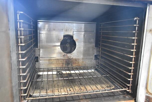 2 Garland Master 200 Stainless Steel Commercial Natural Gas Powered Full Size Convection Oven w/ View Through Doors, Metal Oven Racks and Thermostatic Controls. 2 Times Your Bid! - Image 6 of 11