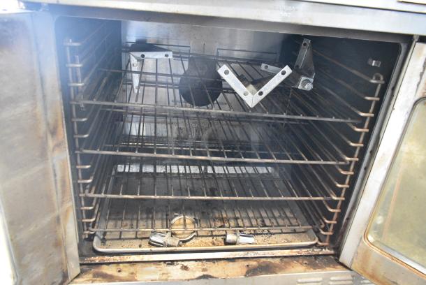 2 Garland Master 200 Stainless Steel Commercial Natural Gas Powered Full Size Convection Oven w/ View Through Doors, Metal Oven Racks and Thermostatic Controls. 2 Times Your Bid! - Image 7 of 11