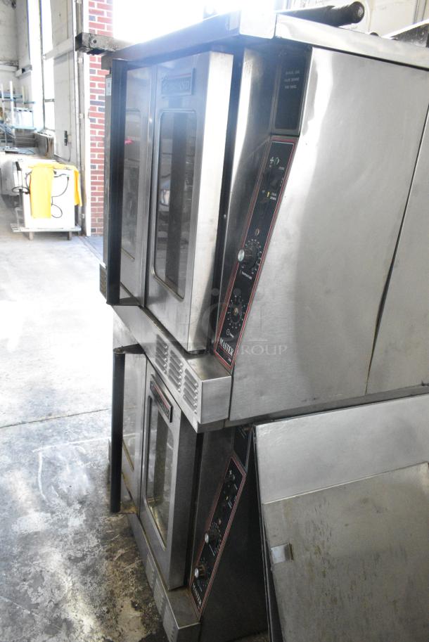 2 Garland Master 200 Stainless Steel Commercial Natural Gas Powered Full Size Convection Oven w/ View Through Doors, Metal Oven Racks and Thermostatic Controls. 2 Times Your Bid! - Image 10 of 11