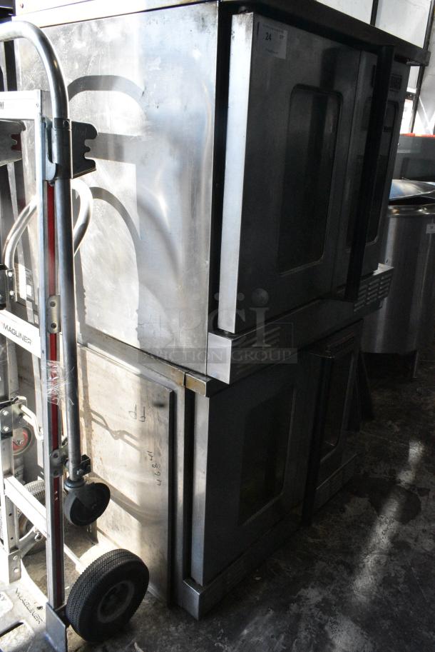 2 Garland Master 200 Stainless Steel Commercial Natural Gas Powered Full Size Convection Oven w/ View Through Doors, Metal Oven Racks and Thermostatic Controls. 2 Times Your Bid! - Image 11 of 11
