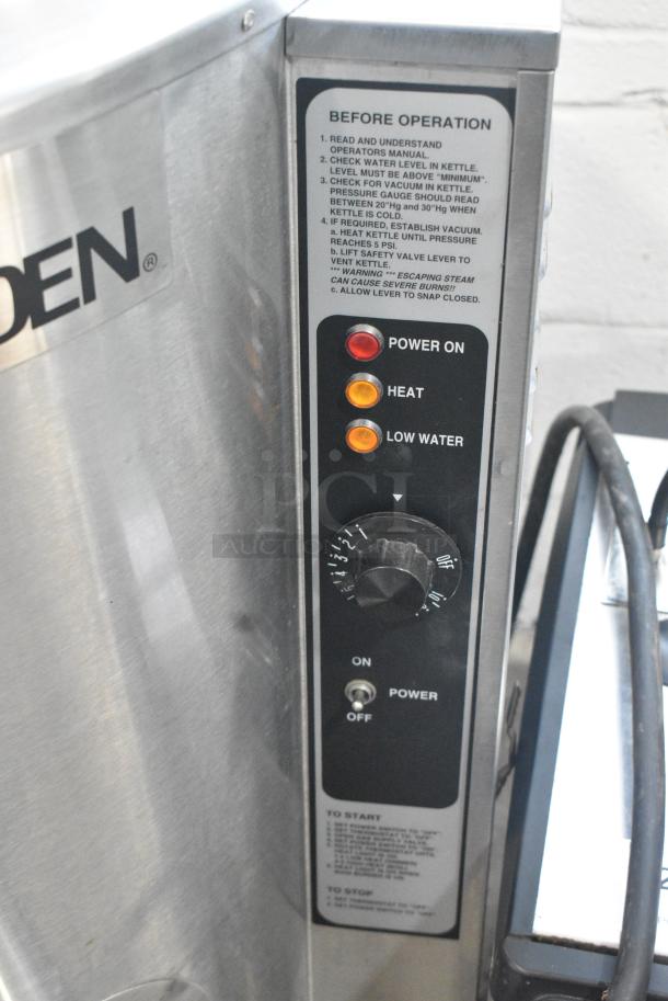 Groen AH/1E-40 Stainless Steel Commercial Floor Style Propane Gas Powered 40 Gallon Steam Kettle. 85,000 BTU. Consignor States That Item Was Never Used - Image 4 of 11
