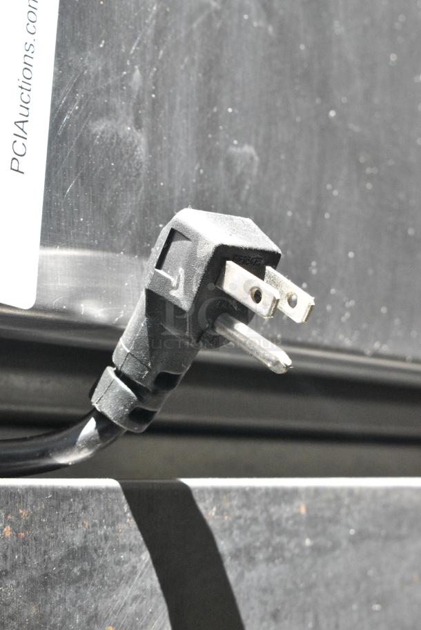 Continental SW48-BS Stainless Steel Commercial 2 Door Work Top Cooler on Commercial Casters. 115 Volts, 1 Phase. Tested and Powers On But Does Not Get Cold - Image 6 of 7
