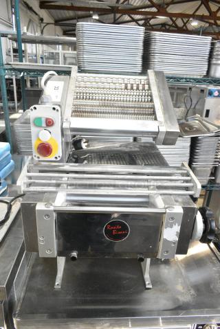 Rosito Bisani Metal Commercial Countertop Pasta Machine. 230 Volts, 1 Phase.
