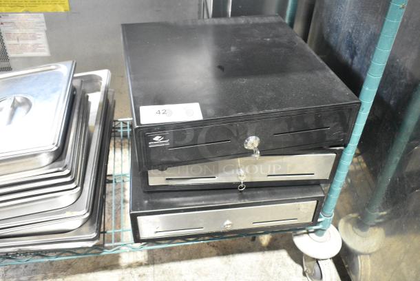 3 Metal Cash Drawer. 3 Times Your Bid! - Image 1 of 7