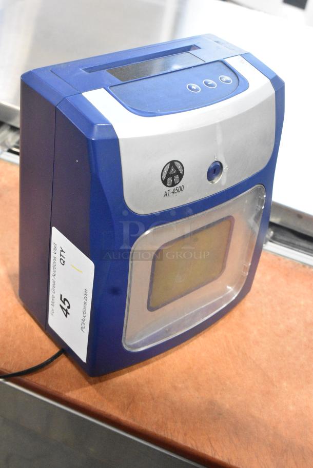Allied Time AT-4500 Metal Countertop Time Clock. - Image 3 of 6