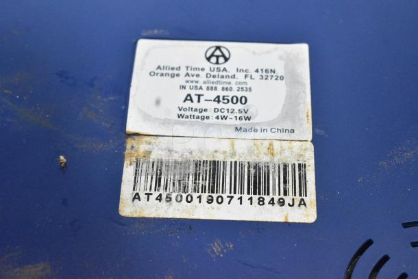 Allied Time AT-4500 Metal Countertop Time Clock. - Image 6 of 6