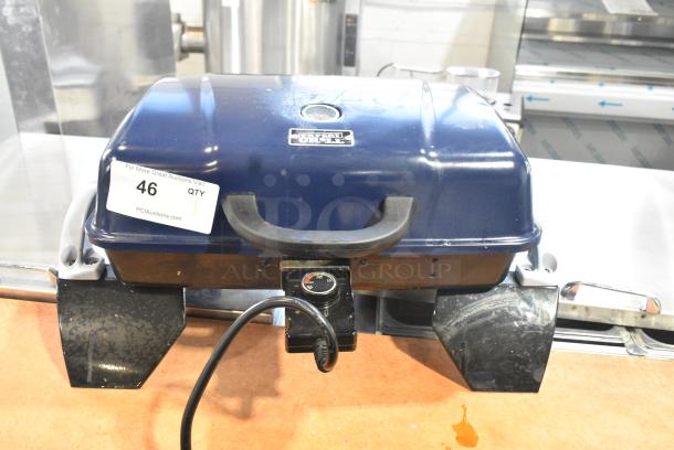 Expert Grill XG17-096-034-18 Blue Metal Electric Powered Grill. 120 Volts, 1 Phase. - Image 1 of 6