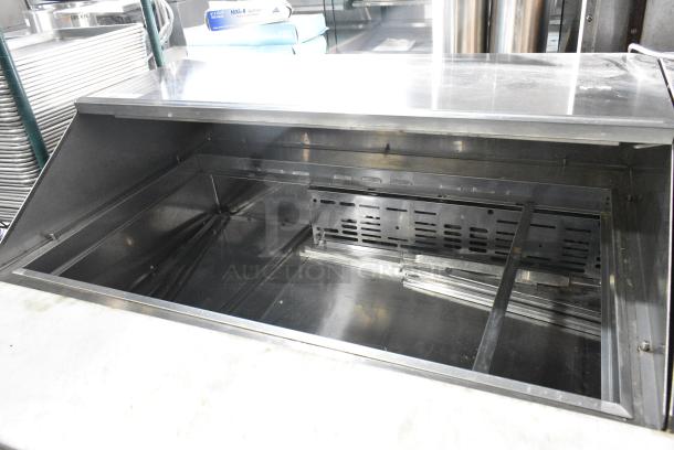 Turbo Air PST-72-30-D6-N Sandwich Salad Prep Table Bain Marie Mega Top w/ 6 Drawers on Commercial Casters. 115 Volts, 1 Phase. Tested and Working! - Image 2 of 13