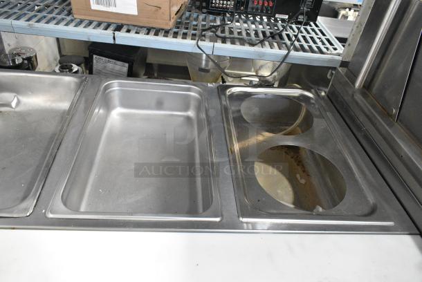 2017 Duke EP304SW M Stainless Steel Commercial Electric Powered 4 Bay Steam Table w/ Under Shelf. 240 Volts, 1 Phase. - Image 5 of 8