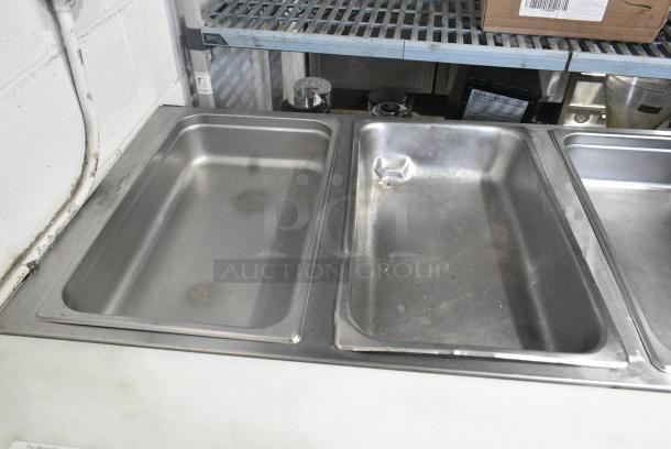 2017 Duke EP304SW M Stainless Steel Commercial Electric Powered 4 Bay Steam Table w/ Under Shelf. 240 Volts, 1 Phase. - Image 6 of 8