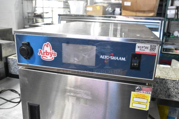 Alto Shaam 300-TH/III TOUCH Stainless Steel Commercial Single Deck Wide Deluxe Control Electric Countertop Low Temperature Halo Heat Cook And Hold Oven. 120 Volts, 1 Phase. Tested and Working! - Image 4 of 7