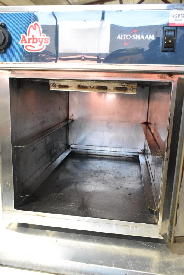 Alto Shaam 300-TH/III TOUCH Stainless Steel Commercial Single Deck Wide Deluxe Control Electric Countertop Low Temperature Halo Heat Cook And Hold Oven. 120 Volts, 1 Phase. Tested and Working! - Image 5 of 7