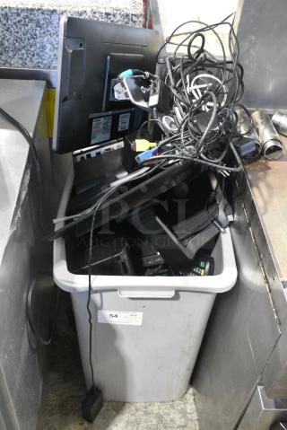 25 Various Items Including POS System Monitors, Receipt Printers, Barcode Scanner, Credit Card Reader, Power Conditioners. 25 Times Your Bid!