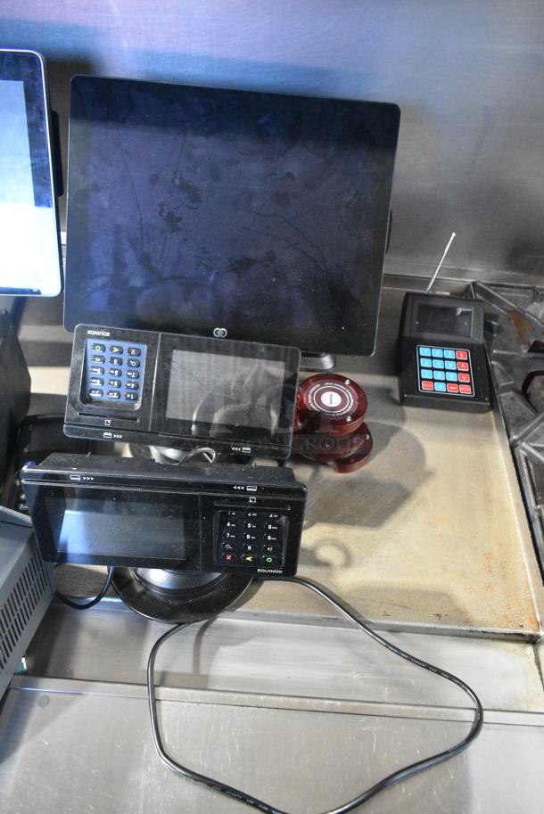 25 Various Items Including POS System Monitors, Receipt Printers, Barcode Scanner, Credit Card Reader, Power Conditioners. 25 Times Your Bid! - Image 4 of 5