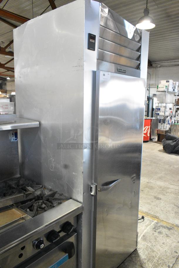 Traulsen G10010 Stainless Steel Commercial Single Door Reach In Cooler w/ Poly Coated Racks. 115 Volts, 1 Phase. Tested and Working! - Image 2 of 6