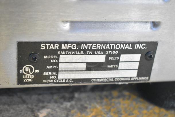 Star Max Pro Max 2.0 2GT14E Stainless Steel Commercial Countertop Panini Press. 120 Volts, 1 Phase. Tested and Working! - Image 6 of 7