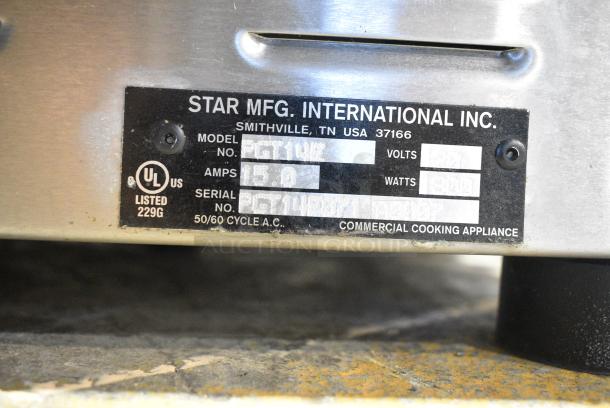 Star Max Pro Max 2.0 2GT14E Stainless Steel Commercial Countertop Panini Press. 120 Volts, 1 Phase. Tested and Working! - Image 7 of 7