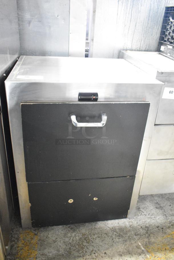 Apollon TFFN Stainless Steel Commercial 2 Drawer Undercounter Cooler. 115 Volts, 1 Phase. Tested and Powers On But Does Not Get Cold - Image 1 of 7