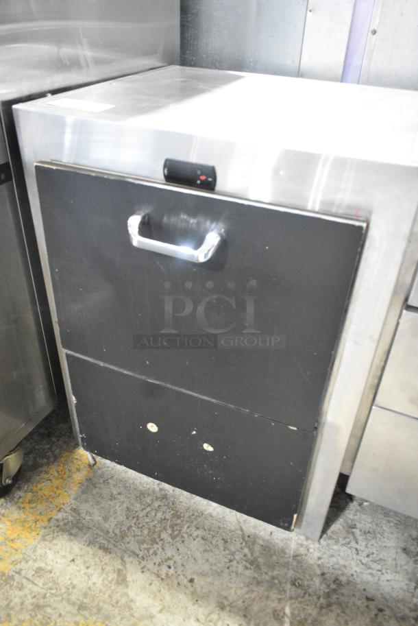 Apollon TFFN Stainless Steel Commercial 2 Drawer Undercounter Cooler. 115 Volts, 1 Phase. Tested and Powers On But Does Not Get Cold - Image 2 of 7
