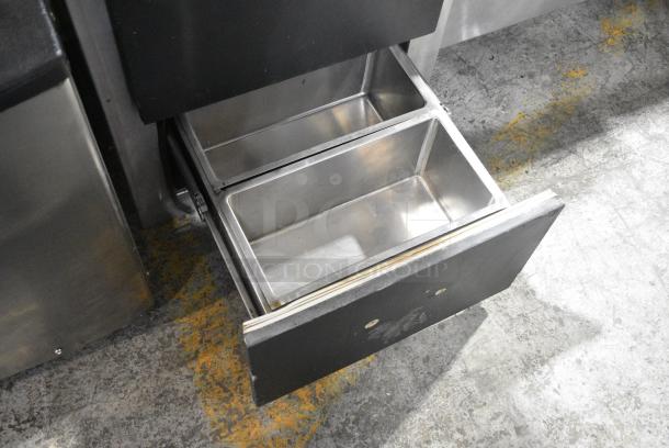 Apollon TFFN Stainless Steel Commercial 2 Drawer Undercounter Cooler. 115 Volts, 1 Phase. Tested and Powers On But Does Not Get Cold - Image 4 of 7
