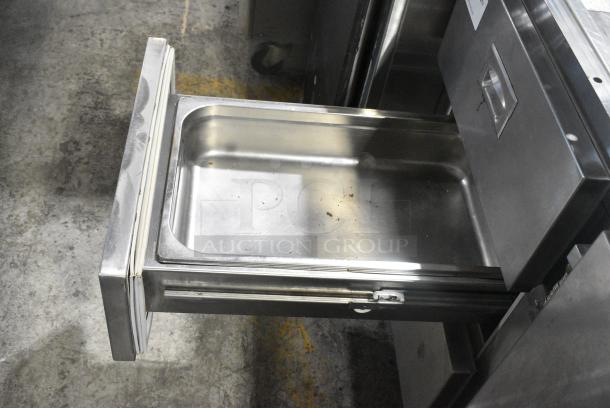 Custom Diamond RH-2448-R Stainless Steel Commercial Single Door and 3 Drawer Undercounter Cooler. 120 Volts, 1 Phase. Tested and Powers On But Does Not Get Cold - Image 4 of 8