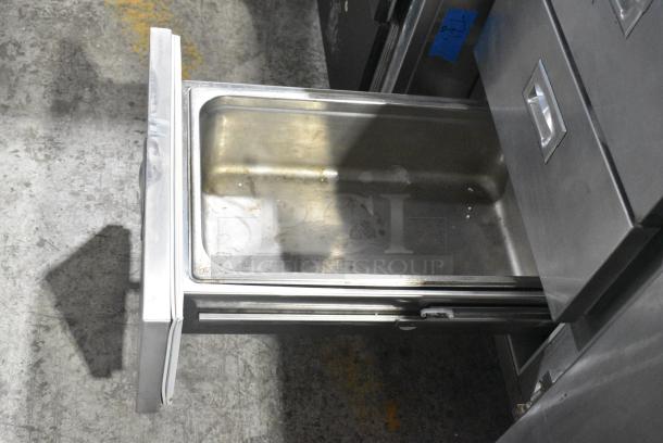 Custom Diamond RH-2448-R Stainless Steel Commercial Single Door and 3 Drawer Undercounter Cooler. 120 Volts, 1 Phase. Tested and Powers On But Does Not Get Cold - Image 5 of 8