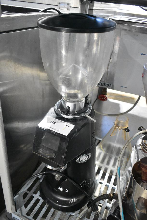 2021 Fiorengato F83 E Metal Commercial Countertop Espresso Bean Grinder. 110-120 Volts, 1 Phase. Tested and Working! - Image 1 of 11