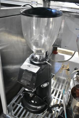 2021 Fiorengato F83 E Metal Commercial Countertop Espresso Bean Grinder. 110-120 Volts, 1 Phase. Tested and Working!