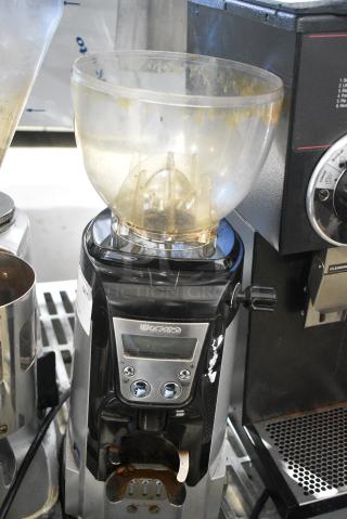 Casadio ENEA OD NF Metal Commercial Countertop Espresso Bean Grinder. 115-120 Volts, 1 Phase. Tested and Does Not Power On