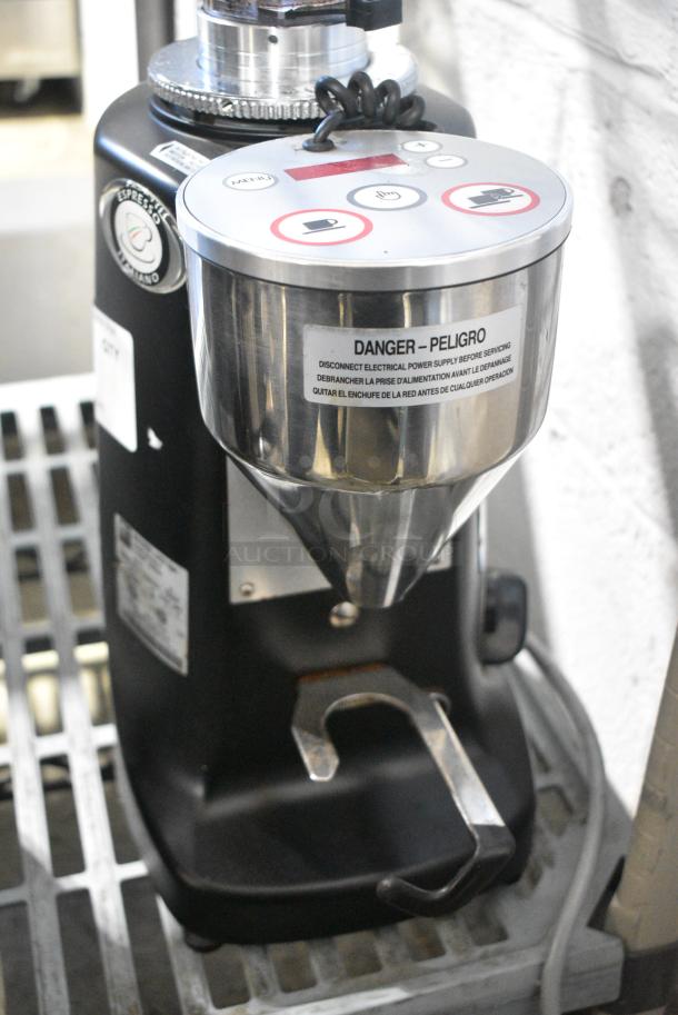 Mazzer Luigi Super Jolly Electronic Metal Commercial Countertop Espresso Bean Grinder. 110 Volts, 1 Phase. Tested and Working! - Image 3 of 7