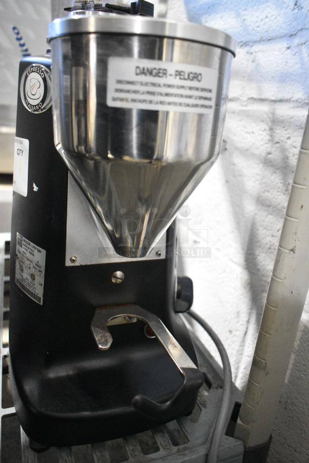 Mazzer Luigi Super Jolly Electronic Metal Commercial Countertop Espresso Bean Grinder. 110 Volts, 1 Phase. Tested and Working! - Image 4 of 7