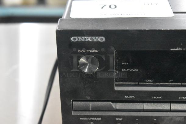 2 Onkyo TX-NR646 AV Receiver. 120 Volts, 1 Phase. 2 Times Your Bid! - Image 3 of 9