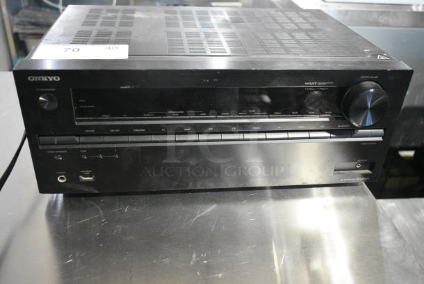 2 Onkyo TX-NR646 AV Receiver. 120 Volts, 1 Phase. 2 Times Your Bid! - Image 4 of 9