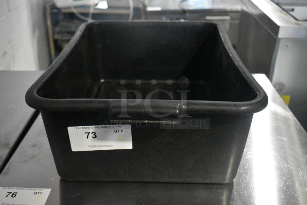 Black Poly Bus Bin - Image 1 of 5