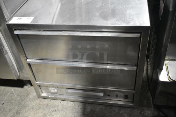 Stainless Steel2 Drawer Warming Drawer. Tested and Working! - Image 2 of 8