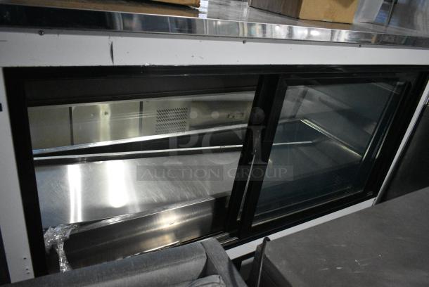 2019 Leader HDL72 FISH SC Metal Commercial Floor Style Deli Display Case Merchandiser. 115 Volts, 1 Phase. Tested and Working! - Image 3 of 4