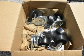ALL ONE MONEY! Lot of 8 Commercial Casters.