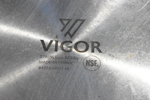 Vigor 473SSPOT16 Metal Stock Pot w/ Lid. - Image 4 of 4