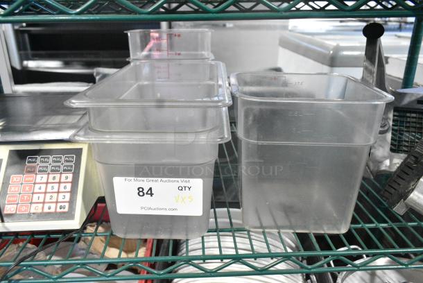 ALL ONE MONEY! Lot of 5 Various Items Including Poly Bins - Image 1 of 5