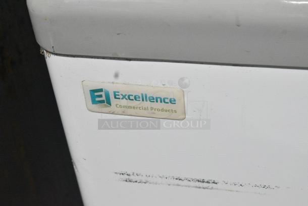 Excellence HL-14HC Metal Chest Freezer Merchandiser on Commercial Casters. 115 Volts, 1 Phase. Tested and Working! - Image 3 of 8